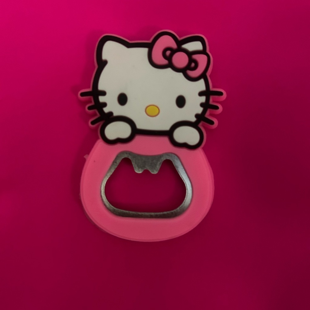 Hello kitty bottle opener